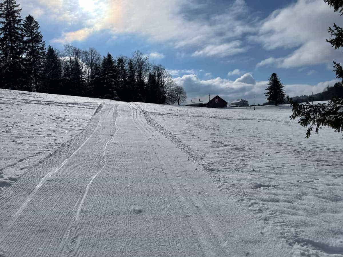 AJSF - Parcours de ski de fond Saignelégier - Le Noirmont - Le Peu-Péquignot
